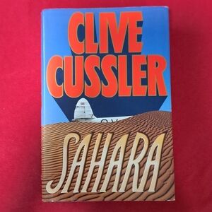 Sahara by Clive Cussler 1992 First Edition Hardcover